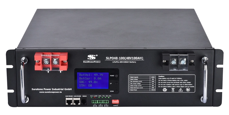 48V 100ah Lithium Solar Battery for The Solar Storage System