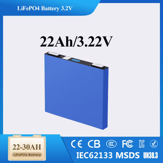 Células de batería de litio prismáticas de 3.2V 20ah LiFePO4 para el almacenamiento de energía solar en el hogar